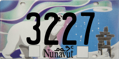 NU license plate 3227