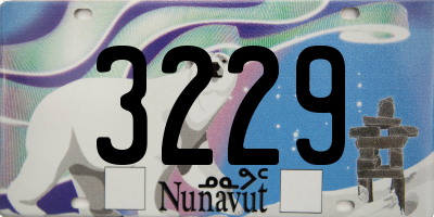 NU license plate 3229