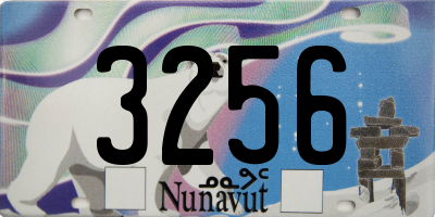 NU license plate 3256