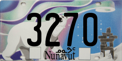 NU license plate 3270