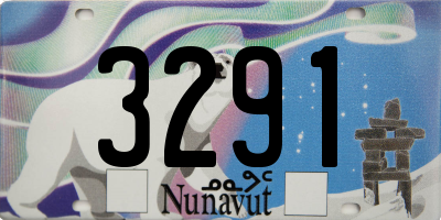 NU license plate 3291