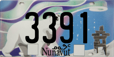 NU license plate 3391