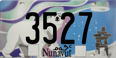 NU license plate 3527