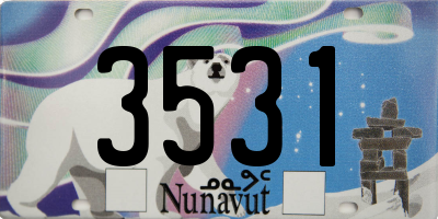 NU license plate 3531