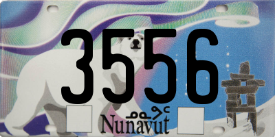 NU license plate 3556