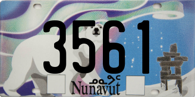 NU license plate 3561