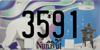 NU license plate 3591