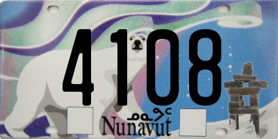 NU license plate 4108