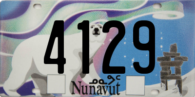 NU license plate 4129