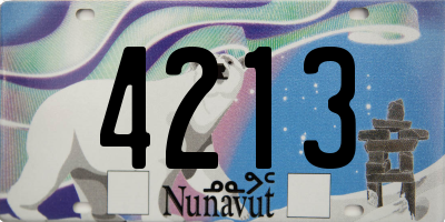 NU license plate 4213