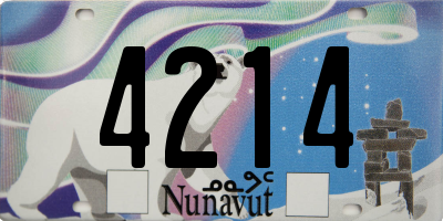 NU license plate 4214