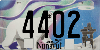 NU license plate 4402