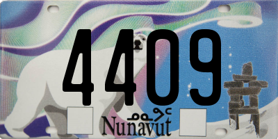 NU license plate 4409