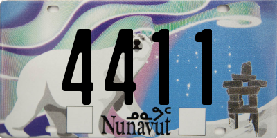 NU license plate 4411