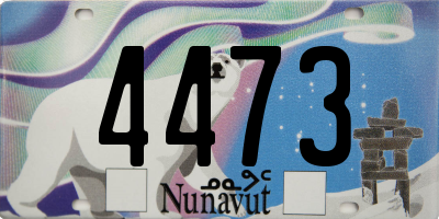 NU license plate 4473