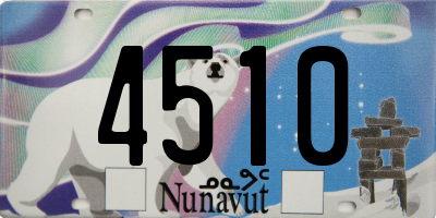 NU license plate 4510