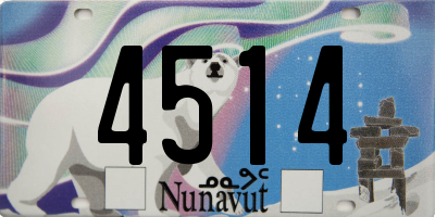 NU license plate 4514