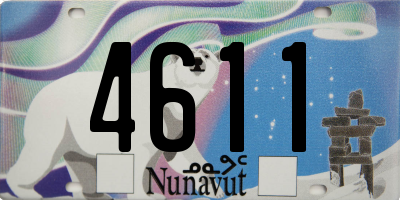 NU license plate 4611