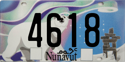 NU license plate 4618