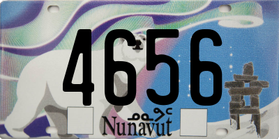 NU license plate 4656