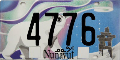 NU license plate 4776