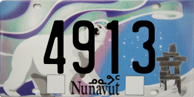 NU license plate 4913