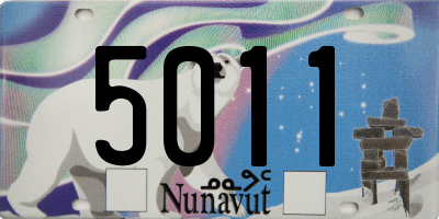 NU license plate 5011