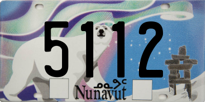 NU license plate 5112