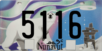 NU license plate 5116