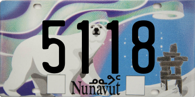 NU license plate 5118