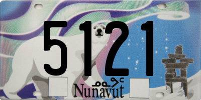 NU license plate 5121