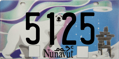 NU license plate 5125