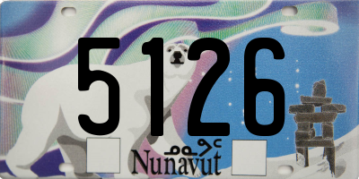 NU license plate 5126