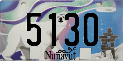 NU license plate 5130