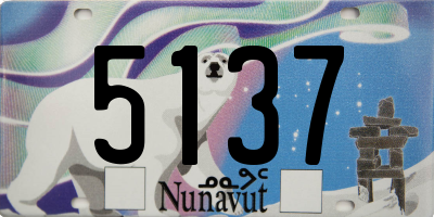 NU license plate 5137