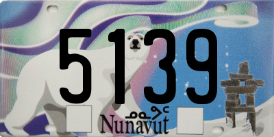 NU license plate 5139