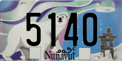 NU license plate 5140