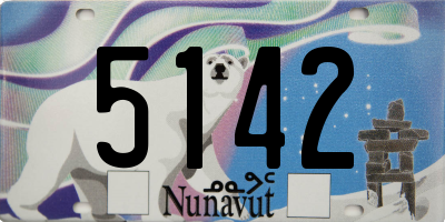 NU license plate 5142