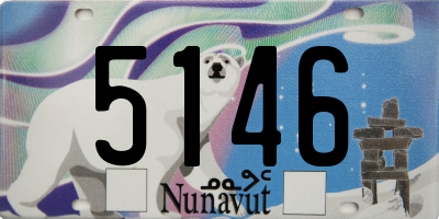 NU license plate 5146