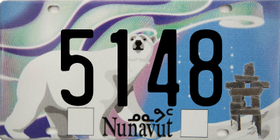 NU license plate 5148