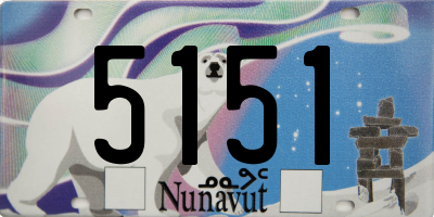 NU license plate 5151