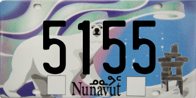 NU license plate 5155