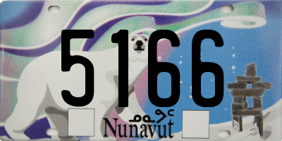 NU license plate 5166