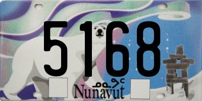 NU license plate 5168