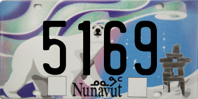 NU license plate 5169