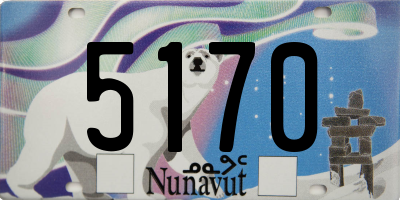 NU license plate 5170