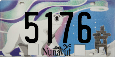 NU license plate 5176