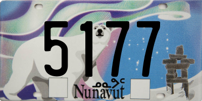 NU license plate 5177