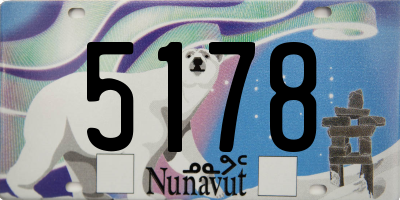 NU license plate 5178