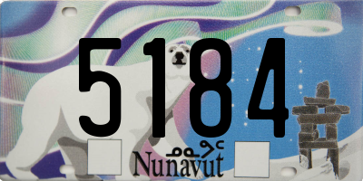 NU license plate 5184